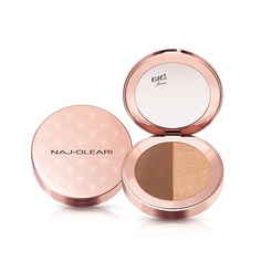 NAJ OLEARI Тени для век двойные MATTE & SHINE DUO