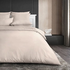 Комплект постельного белья SOFT SILVER Антибактериальный комплект постельного белья Antibacterial Bed Linen Set, 1,5-спальный. Цвет: «Песчаный берег» (бежевый)