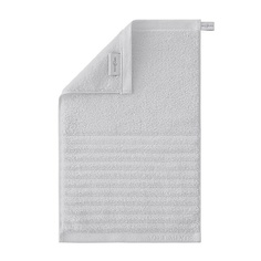 Полотенце SOFT SILVER Антибактериальное махровое полотенце для лица, 30х50 см. Цвет: «Благородное серебро» (серый)