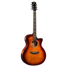F1E-GA Brown Sunburst Kepma