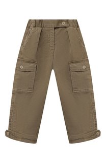 Хлопковые брюки-карго Aspesi