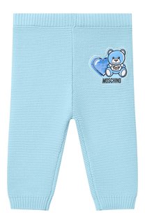 Хлопковые брюки Moschino