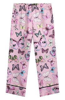 Шелковые брюки Versace