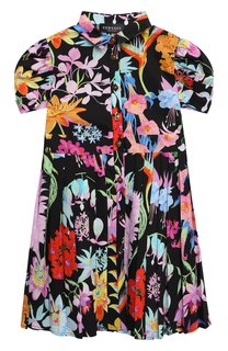 Хлопковое платье Versace
