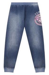 Хлопковые джоггеры Versace