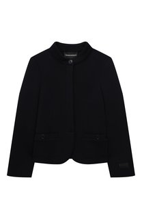 Хлопковый жакет Emporio Armani