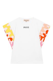 Хлопковая футболка Emilio Pucci