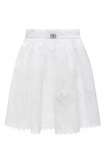 Хлопковая юбка Dolce & Gabbana