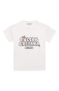 Хлопковая футболка Dolce & Gabbana