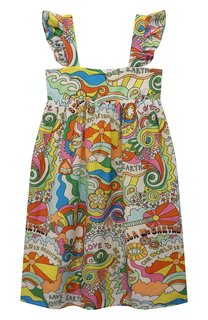 Хлопковый сарафан Stella McCartney