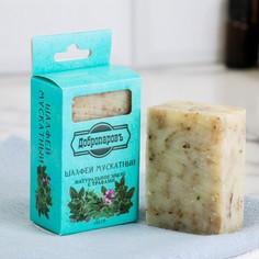 Мыло банное натуральное с травами в коробке Добропаровъ