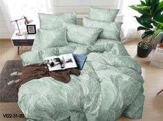 Постельное белье 2,0 спальный с евро простыней Laguna