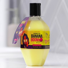 Женский гель для душа в гранате banana boom с ароматом банана, 300 мл Beauty Fox