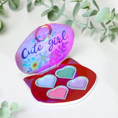 Тени для девочки cute girl 4 цвета по 1,3 гр Выбражулька