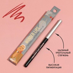 Автоматический карандаш для губ wonder lips, оттенок 303, new york Beauty Fox