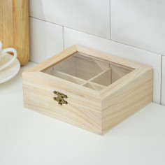 Ящик для хранения чайных пакетиков Доляна