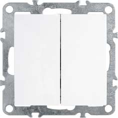 Двухклавишный выключатель STEKKER