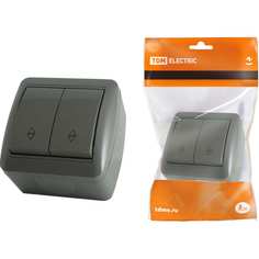 Двухклавишный выключатель TDM