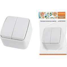 Двухклавишный выключатель TDM