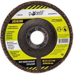 Лепестковый круг торцевой Pobedit