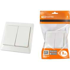 Двухклавишный выключатель TDM