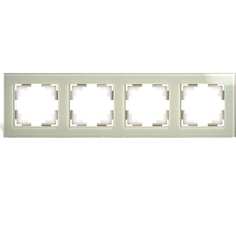 Горизонтальная 4-местная рамка STEKKER