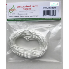 Кремнеземный шнур ЭКОВУЛ (EKOWOOL)