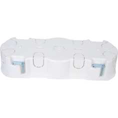 Коробка для трехместной рамочно-узловой сборки гипсокартон BYLECTRICA