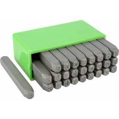 Набор стальных буквенных клейм Beril