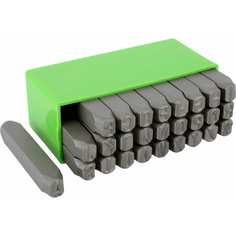 Набор стальных буквенных клейм Beril