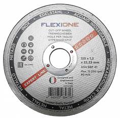 Отрезной круг по металлу и нержавейке Flexione