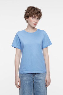 футболка женская Футболка прямая хлопковая в однотонных расцветках Befree