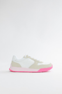 Кроссовки текстильные с кожаными и замшевыми вставками Befree