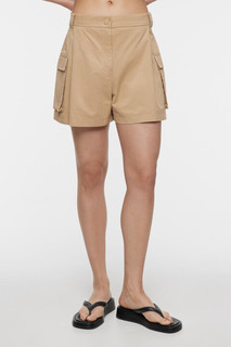 шорты женские Шорты А-силуэта мини хлопковые с карманами карго Befree