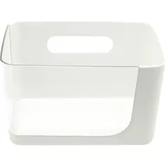 Короб для пенала прямоугольный Sensea Remix цвет белый 12x10.7x17.5 см