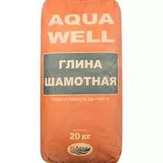 Глина каолиновая жаростойкая Aqua Well 20 кг