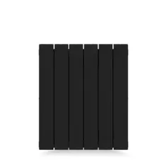 Радиатор Rifar Supremo 500 биметалл 6 секций боковое подключение цвет черный