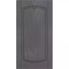Дверь для шкафа Delinia ID Петергоф грей 77х40 см МДФ цвет графит