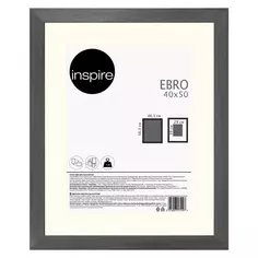 Рамка Inspire Ebro 40x50 см цвет серый дуб