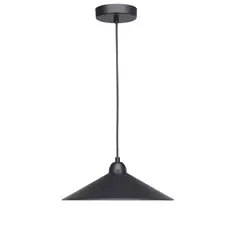 Светильник подвесной Braga 1 лампа цвет матовый чёрный Inspire