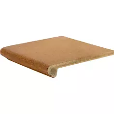 Угловая ступень Gresan Natural Cartabon Fiorentino 33x33x5 см клинкер цвет коричневый
