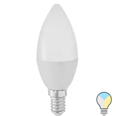 Лампа светодиодная Uniel свеча E14 6 Вт 450 Лм свет тёплый/холодный белый