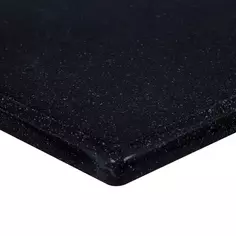 Столешница под раковину 1000x470 мм цвет чёрный Без бренда