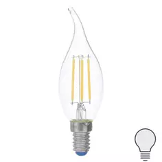 Лампа светодиодная филаментная Airdim E14 5 Вт 500 Лм свет холодный Uniel