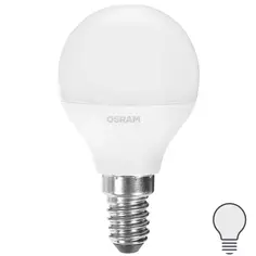 Лампа светодиодная Osram Шар E14 6.5 Вт 550 Лм свет холодный белый