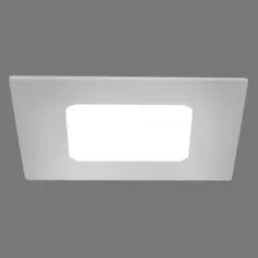 Светильник встраиваемый светодиодный квадратный DLUS LED5W 5 Вт цвет белый Lumin Arte