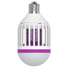 Лампа антимоскитная светодиодная E27 220 В 15 Вт холодный белый свет Без бренда