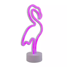 Ночник светодиодный Старт Neon «Фламинго» на батарейках