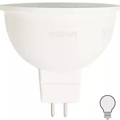 Лампа светодиодная Osram GU5.3 220 В 7.5 Вт спот матовая 700 лм холодный белый свет