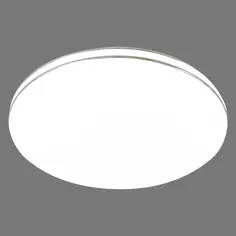 Светильник настенно-потолочный светодиодный Leka 2051/CL, 14 м², белый свет, цвет белый Сонекс
